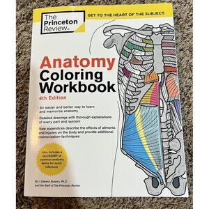 Coloring Workbooks Ser.: Anatomy Coloring Workbook, 4th Edition : An Easier and